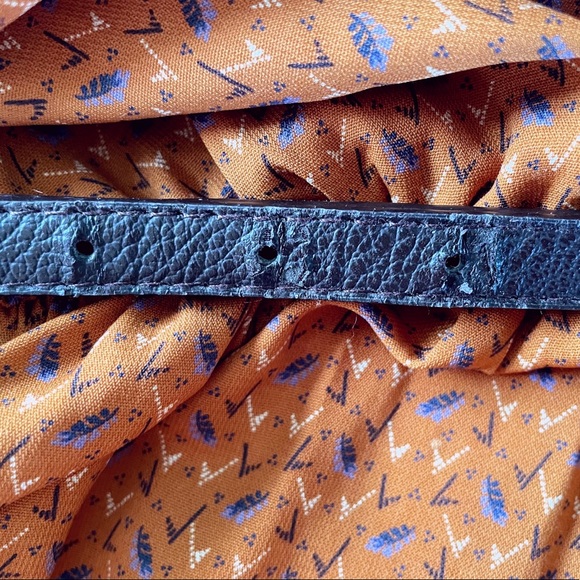 Cross front toffee coloured dress - Picture 8 of 8